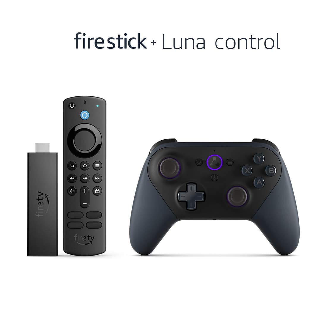 Fire TV Gaming Bundle including Fire TV Stick and Luna Controller with Luna Controller
