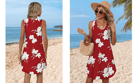 Loose V Neck Sleeveless Dress Review: Is This Your Summer MVP?