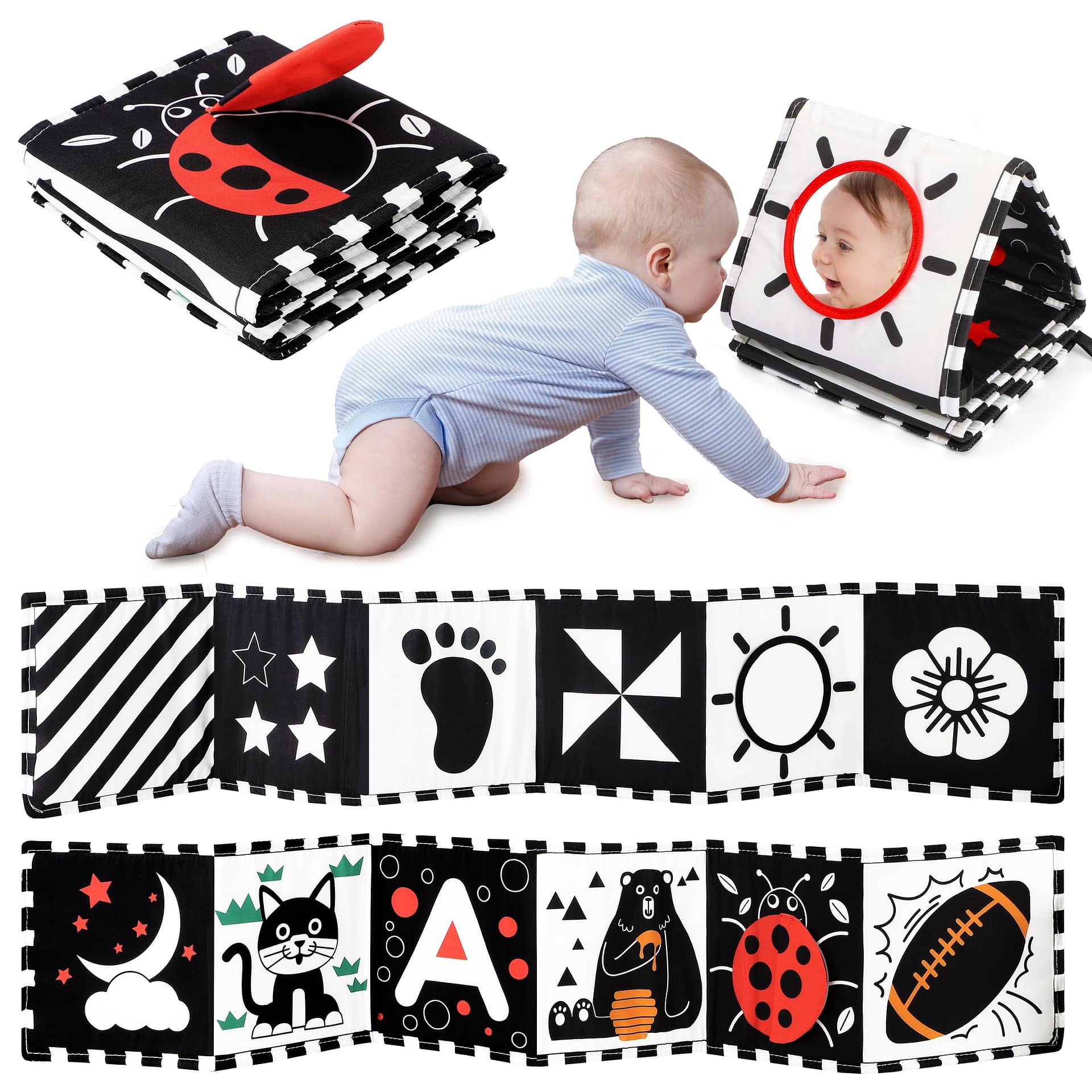 URMYWO Soft Baby Book