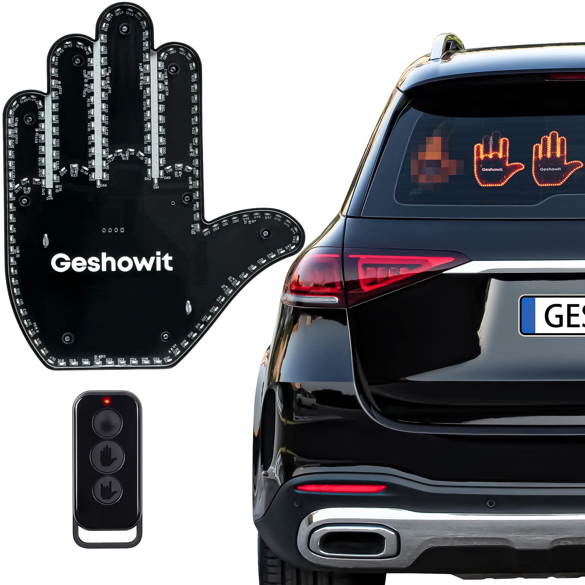 Bicboz Car Finger Light with Remote