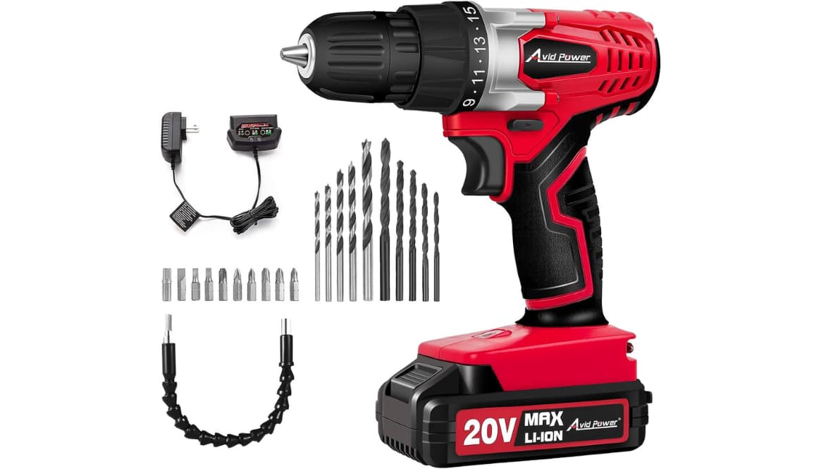 Cordless Drill Set Unleashed AVID POWER 20V MAX Deep Dive Power and Performance Assessed